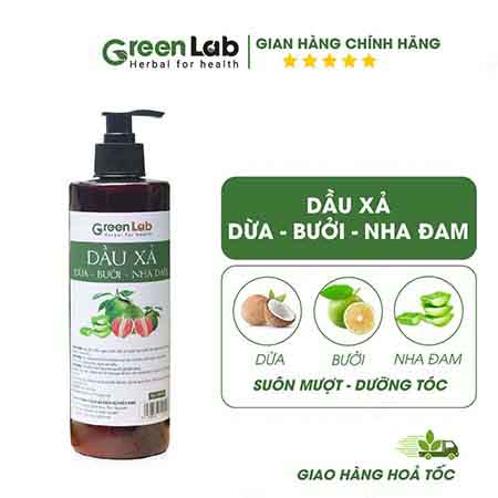 Dầu Xả Dừa – Bưởi – Nha Đam Greenlab