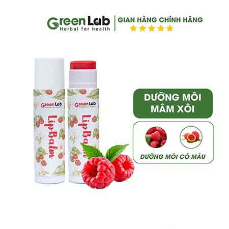 Dưỡng Môi Mâm Xôi Greenlab