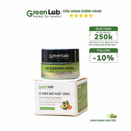 Kem Dưỡng Ủ Môi Bơ – Mật Ong Greenlab