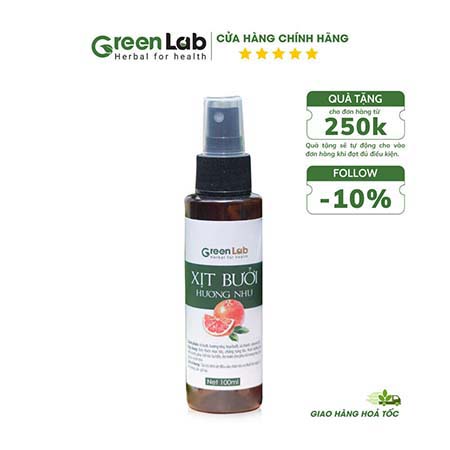 Xịt Bưởi Hương Nhu Greenlab