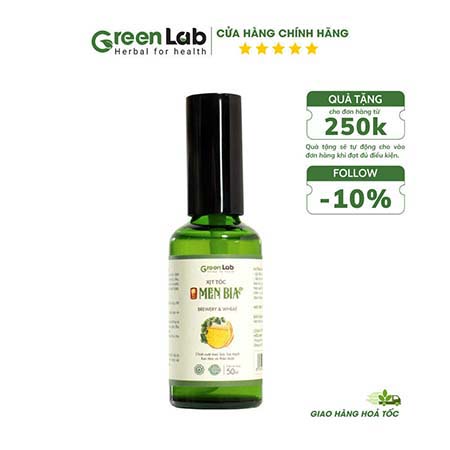 Xịt tóc Men Bia GreenLab