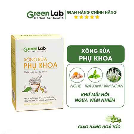 Xông Rửa Phụ Khoa Greenlab