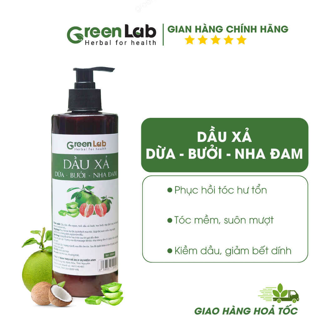 Dầu Xả Dừa – Bưởi – Nha Đam