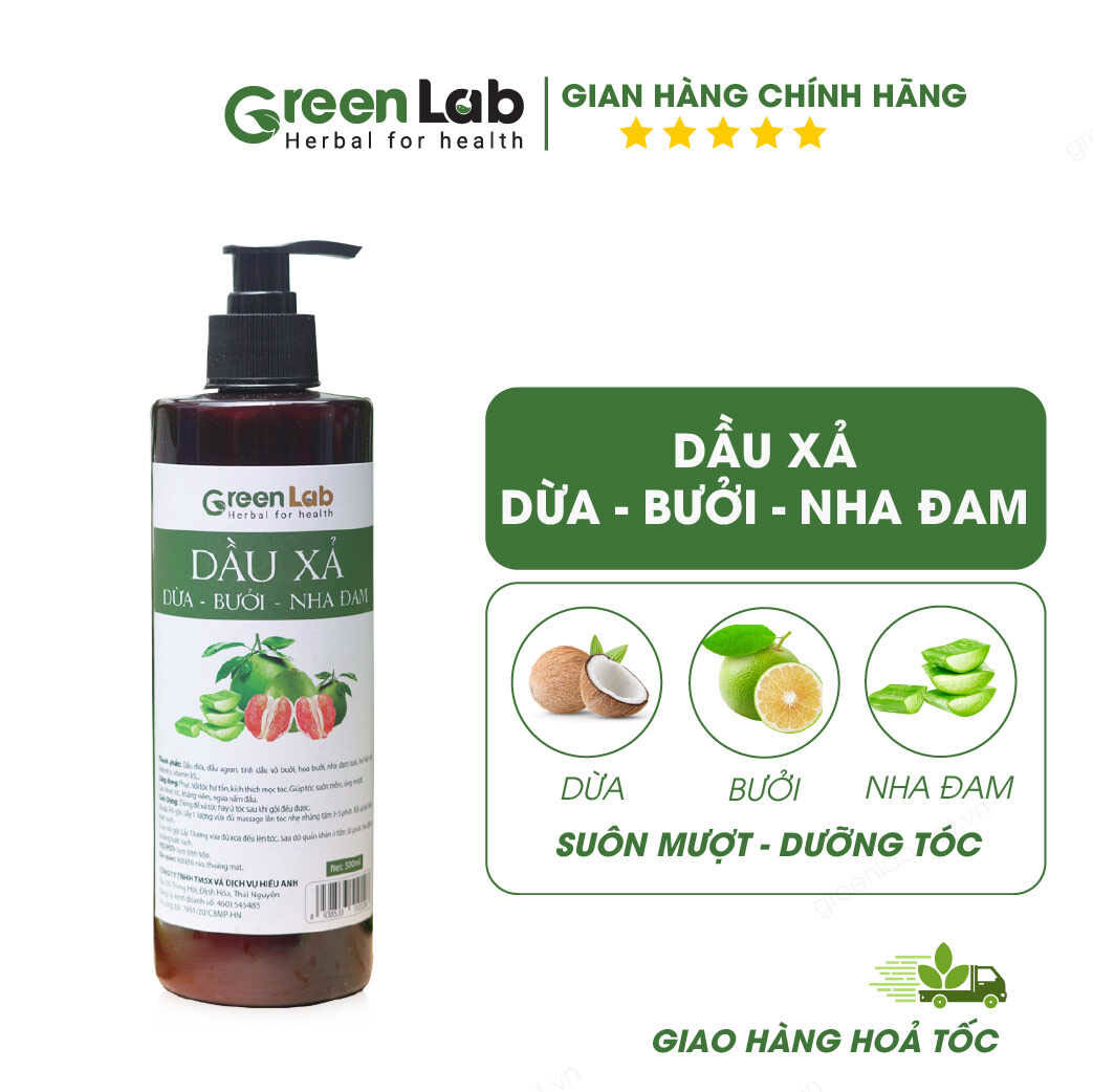 Dầu Xả Dừa – Bưởi – Nha Đam