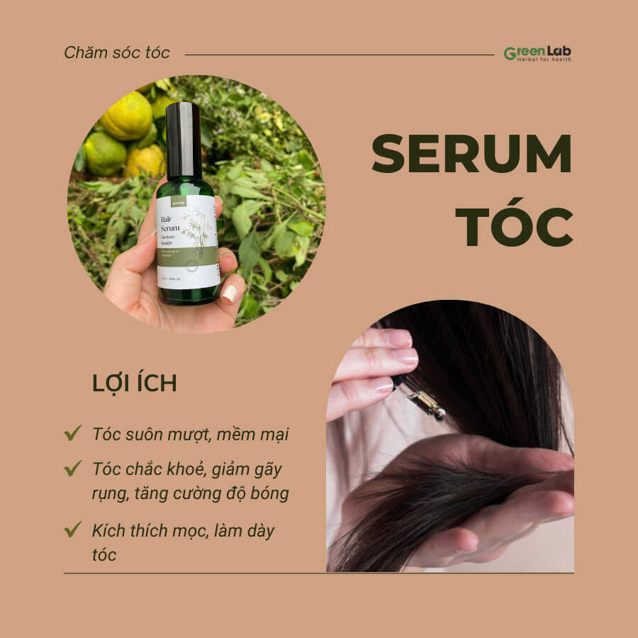 Serum Tóc – Phục Hồi Tóc Hư Tổn – Giảm Rụng – Kích Thích Mọc Tóc Nhanh