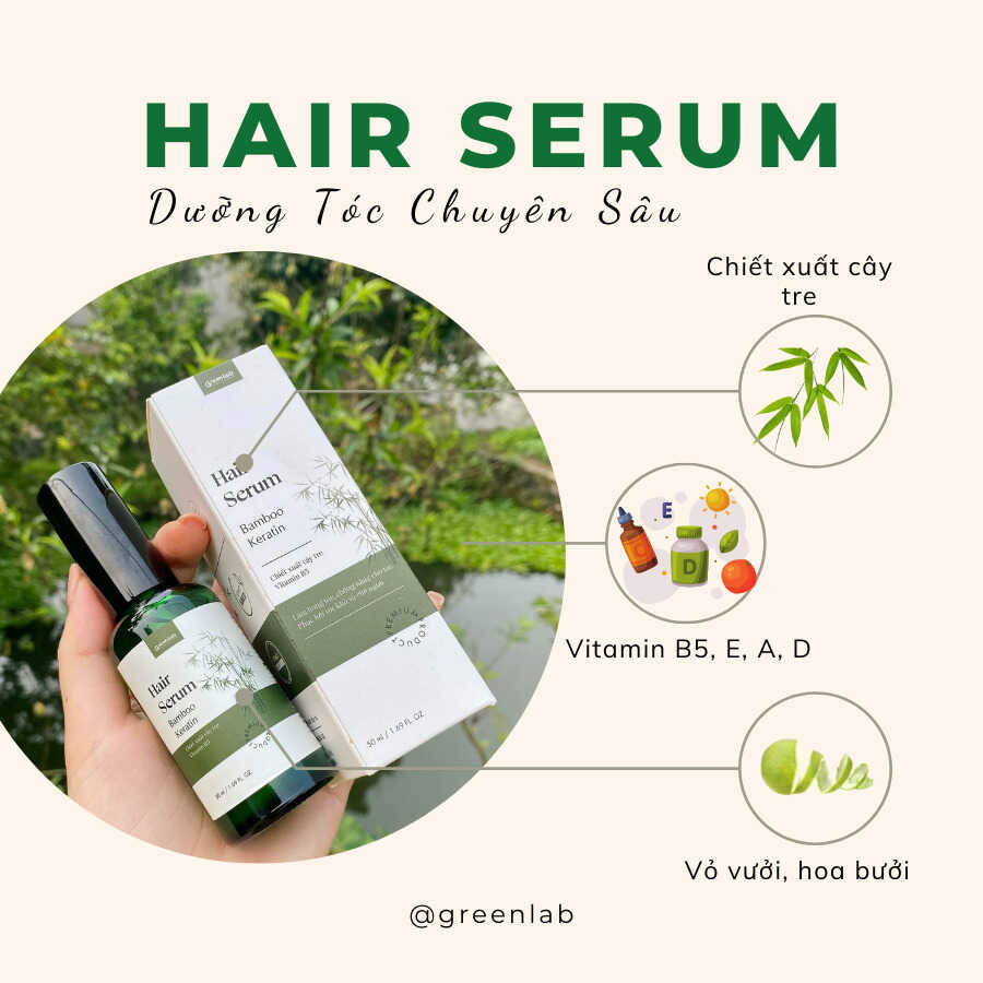 Serum Tóc – Phục Hồi Tóc Hư Tổn – Giảm Rụng – Kích Thích Mọc Tóc Nhanh